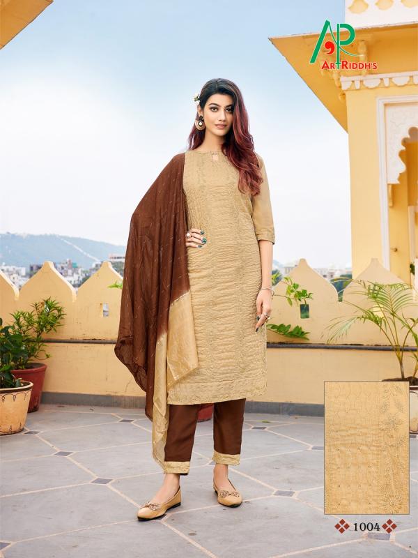 Art Riddh's Ferin Designer Festive Wear Readymade Salwar 